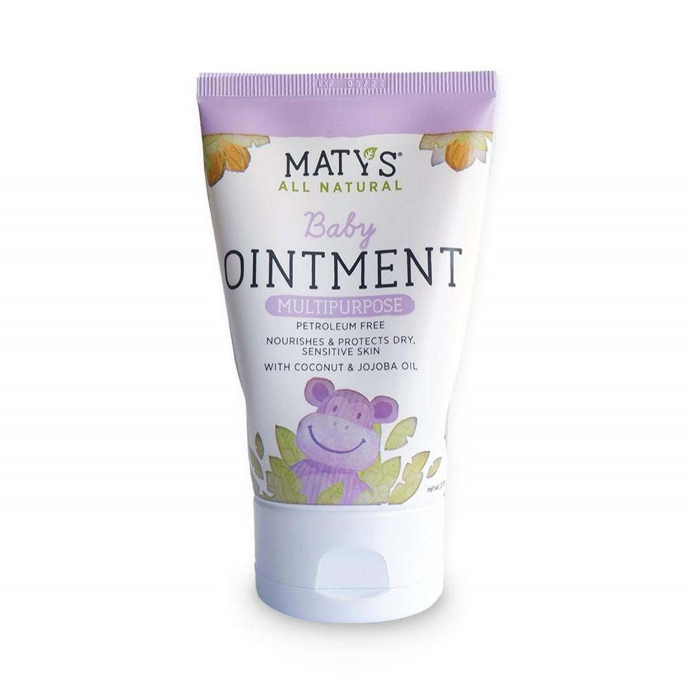 Maty's All Natural Baby Diaper Rash Ointment, Petroleum-Free, 3.75 Oz Tube Maty's All Natural Baby Diaper Rash Ointment, Petroleum-Free, 3.75 Oz Tube