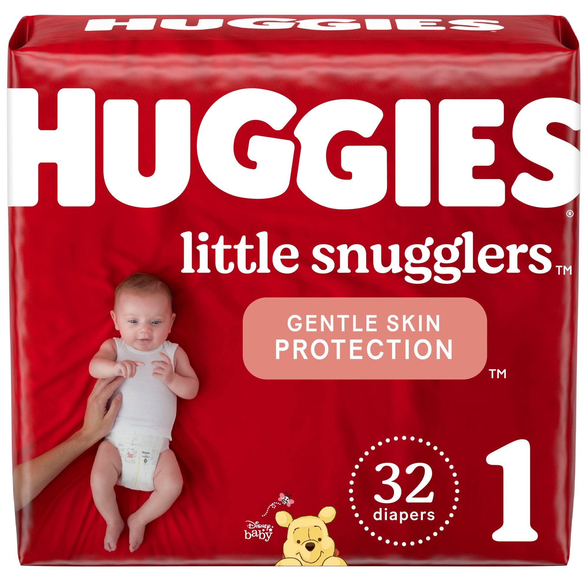 Huggies Little Snugglers Size 1; 32 Count Huggies Little Snugglers Size 1; 32 Count