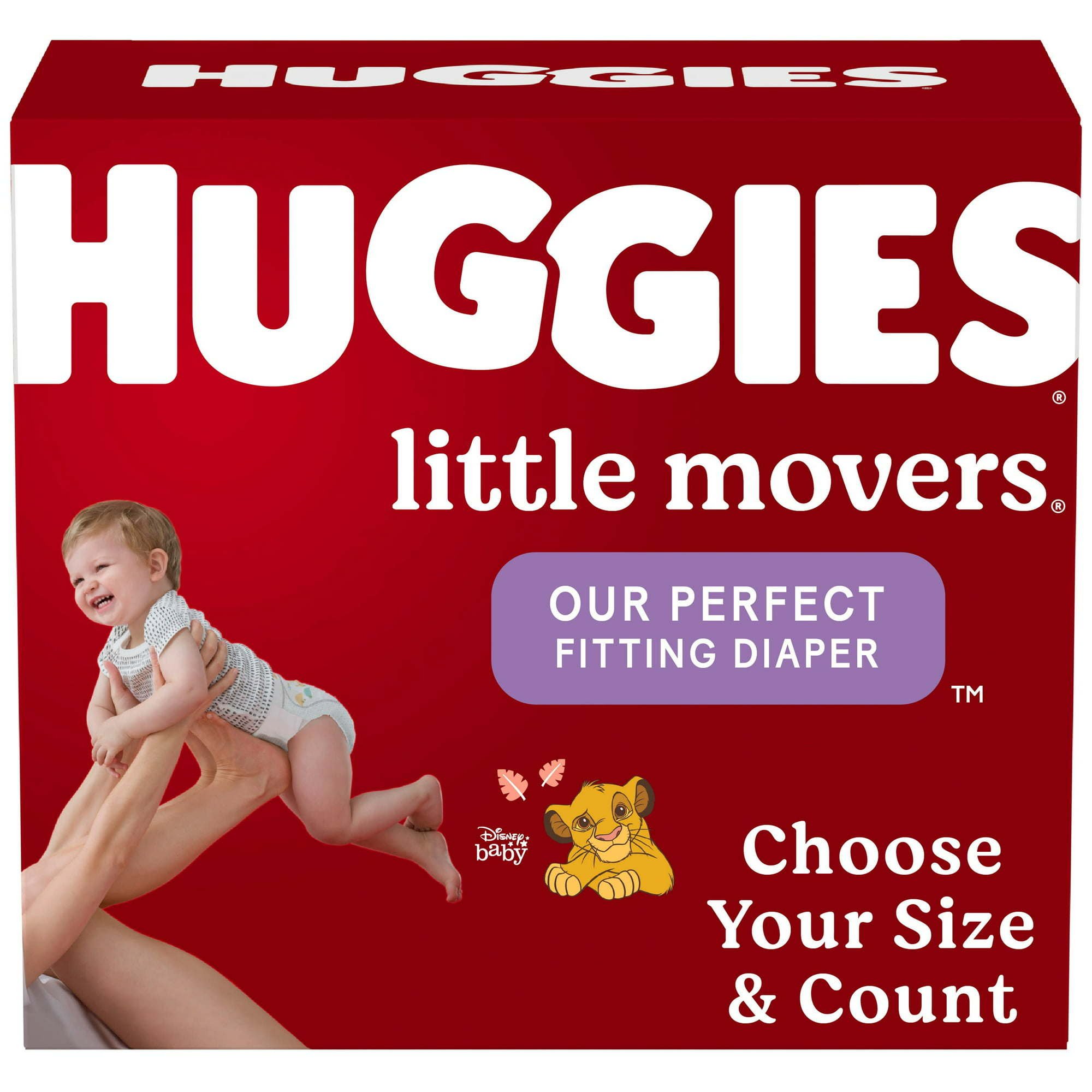 Huggies Little Movers Baby Diapers Size 5; 120 Count Huggies Little Movers Baby Diapers Size 5; 120 Count