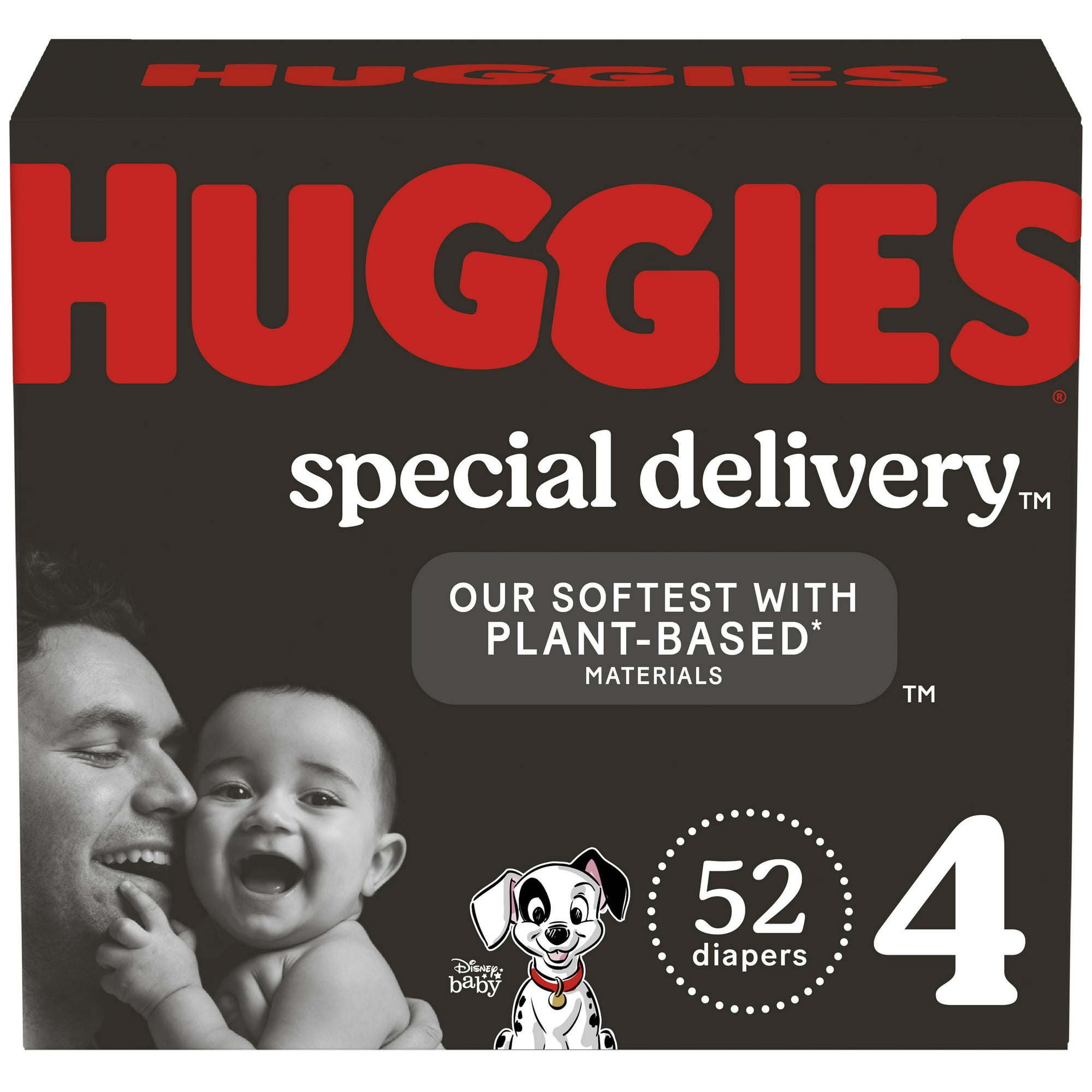 Huggies Special Delivery Hypoallergenic Baby Diapers Size 4; 52 Count Huggies Special Delivery Hypoallergenic Baby Diapers Size 4; 52 Count