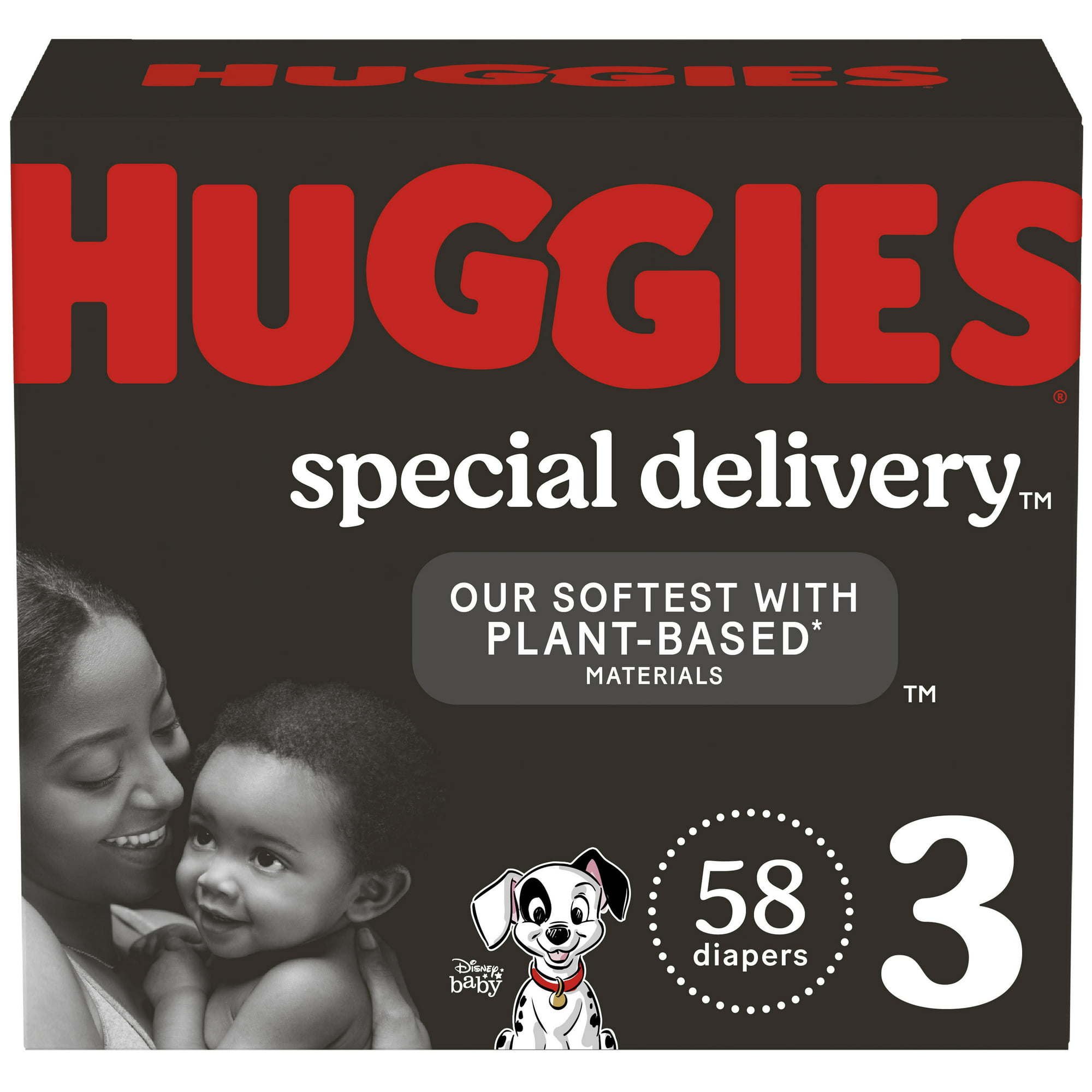 Huggies Special Delivery Hypoallergenic Baby Diapers Size 3; 58 Count Huggies Special Delivery Hypoallergenic Baby Diapers Size 3; 58 Count