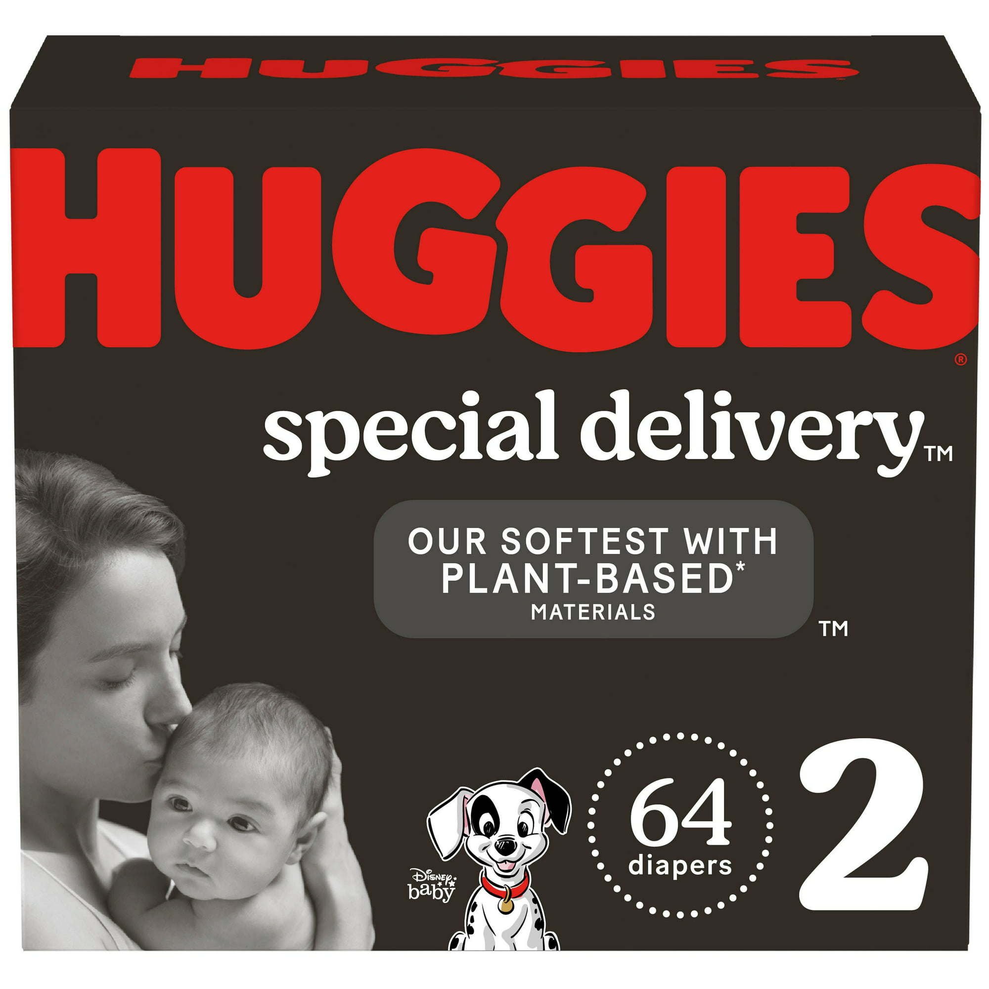 Huggies Special Delivery Hypoallergenic Baby Diapers Size 2; 64 Count Huggies Special Delivery Hypoallergenic Baby Diapers Size 2; 64 Count