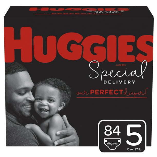 Huggies Special Delivery Hypoallergenic Baby Diapers Size 5; Count 84 Huggies Special Delivery Hypoallergenic Baby Diapers Size 5; Count 84