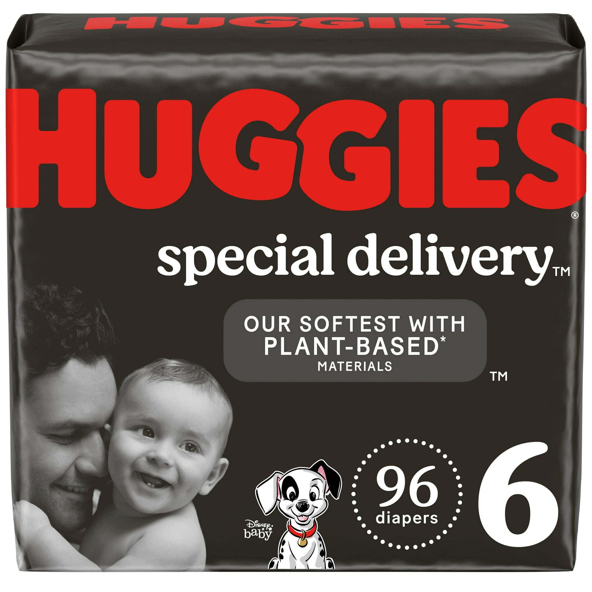 Huggies Special Delivery Hypoallergenic Baby Diapers Size 6; 96 Count Huggies Special Delivery Hypoallergenic Baby Diapers Size 6; 96 Count