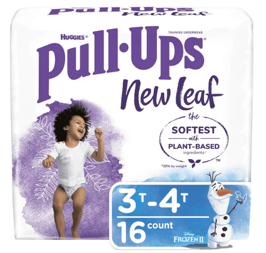 Pull-Ups New Leaf Boys' Training Pants Size 3T-4T; 16 Ct Pull-Ups New Leaf Boys' Training Pants Size 3T-4T; 16 Ct