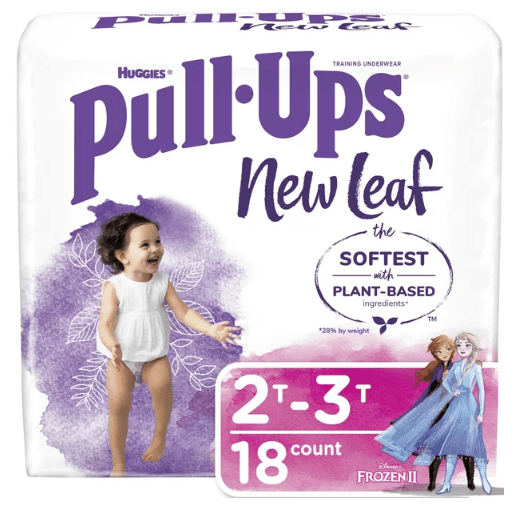Pull-Ups Girls' New Leaf Training Pants Size 2T-3T; 18 Ct Pull-Ups Girls' New Leaf Training Pants Size 2T-3T; 18 Ct