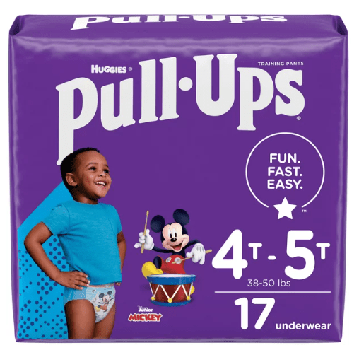 Pull-Ups Boys' Potty Training Pants Size 6; 4T-5T; 17 Ct Pull-Ups Boys' Potty Training Pants Size 6; 4T-5T; 17 Ct