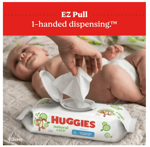 Huggies Natural Care Refreshing Baby Wipes; Cucumber Scent; 560 Count Huggies Natural Care Refreshing Baby Wipes; Cucumber Scent; 560 Count